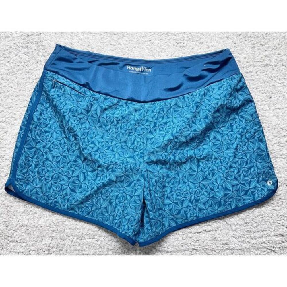 Hang Ten Blue Patterned Swim Shorts